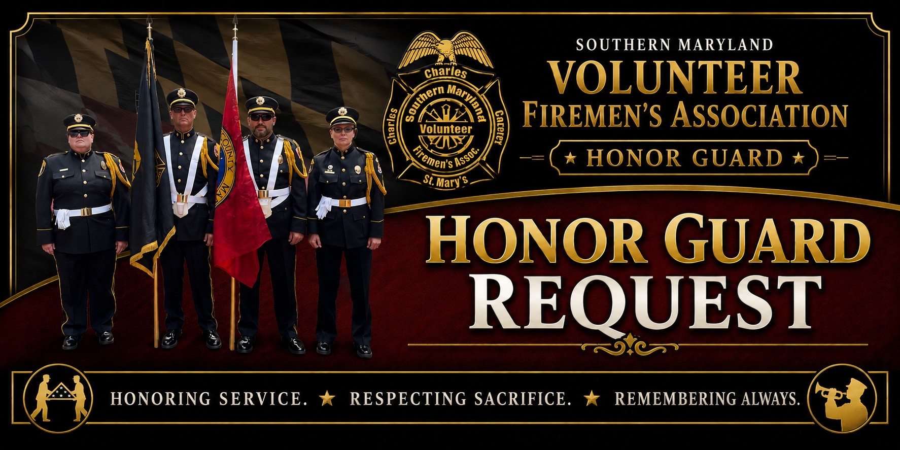 Honor Guard Request Graphic