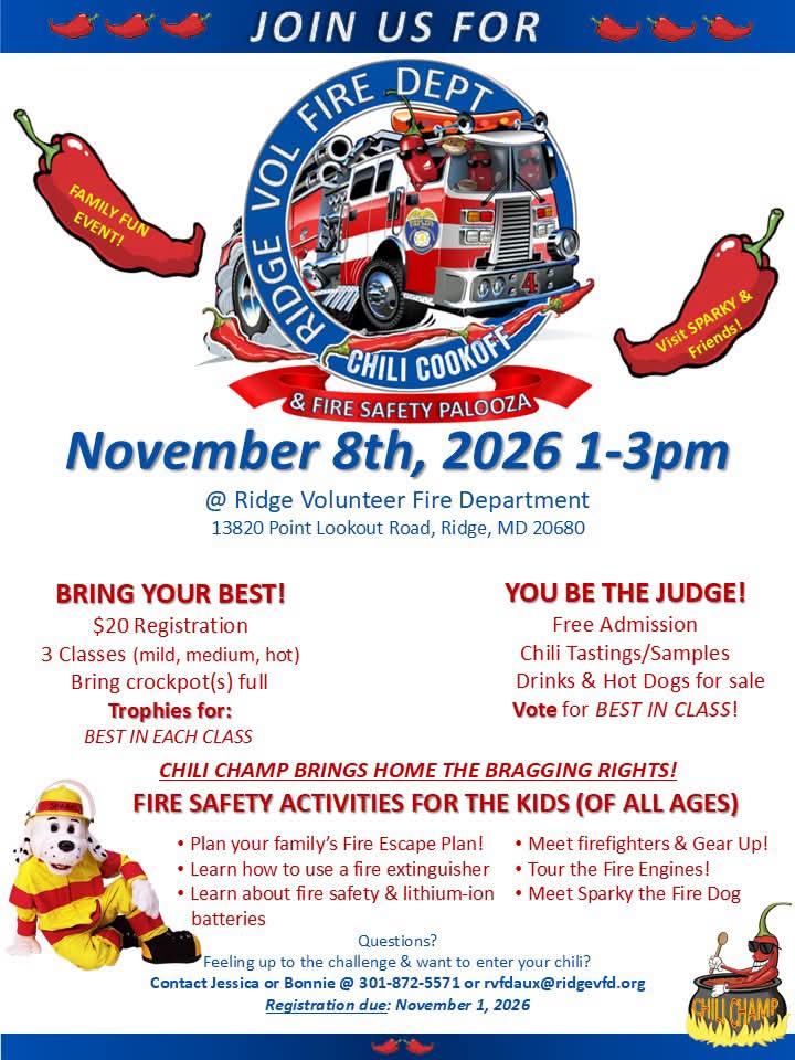 Chili Cookoff & Fire Safety Palooza