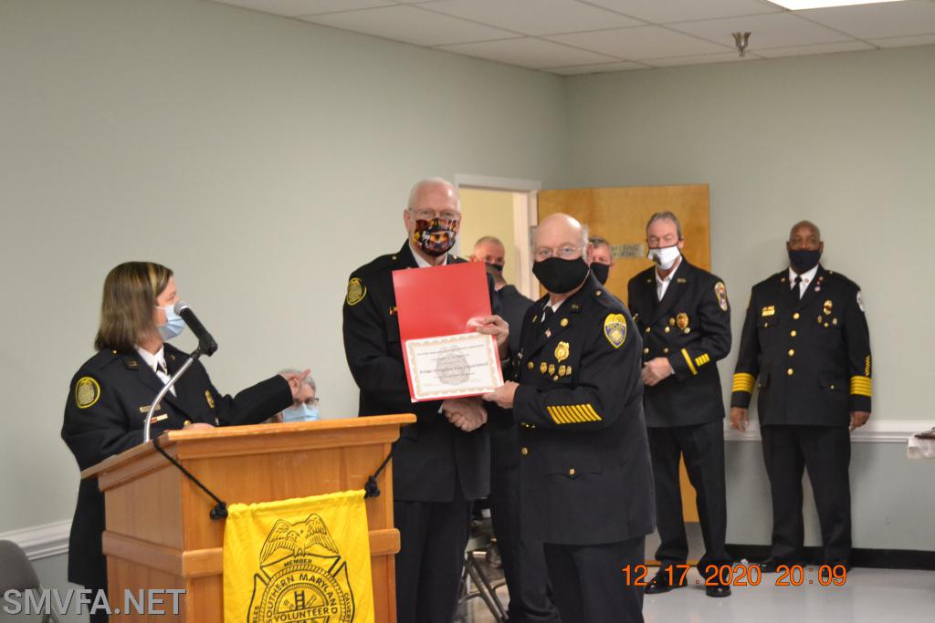 12/17/2020 Awards
at LVFD
H. Kelly