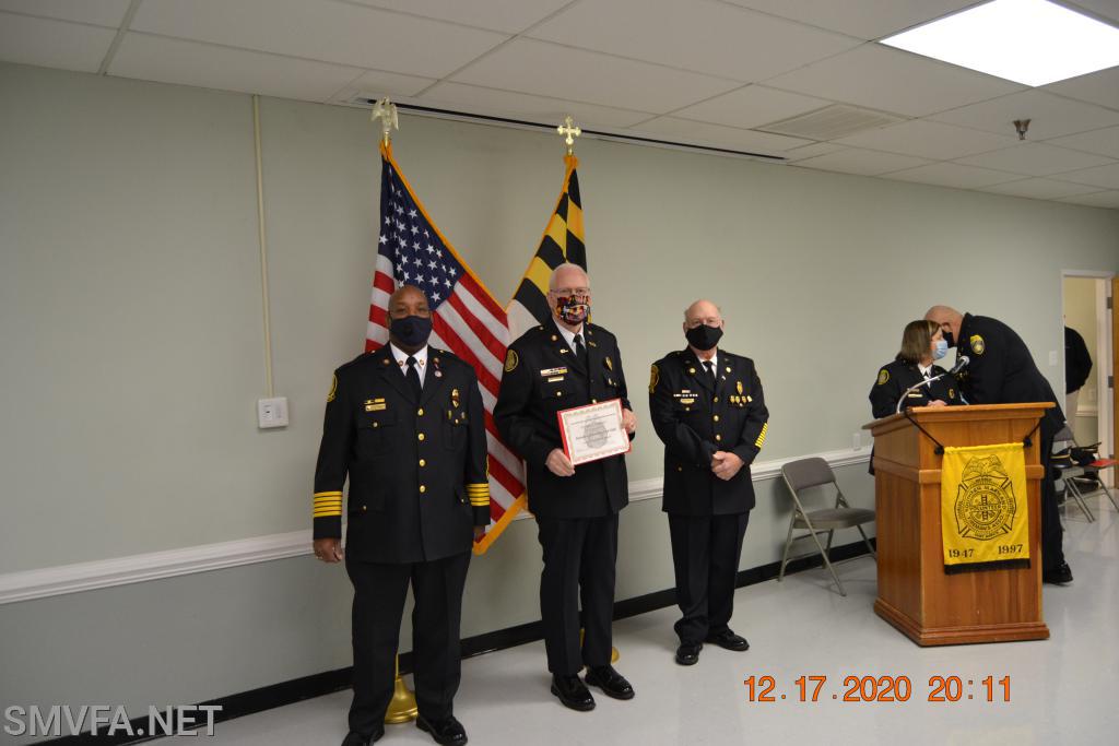 12/17/2020 Awards
at LVFD
HLK