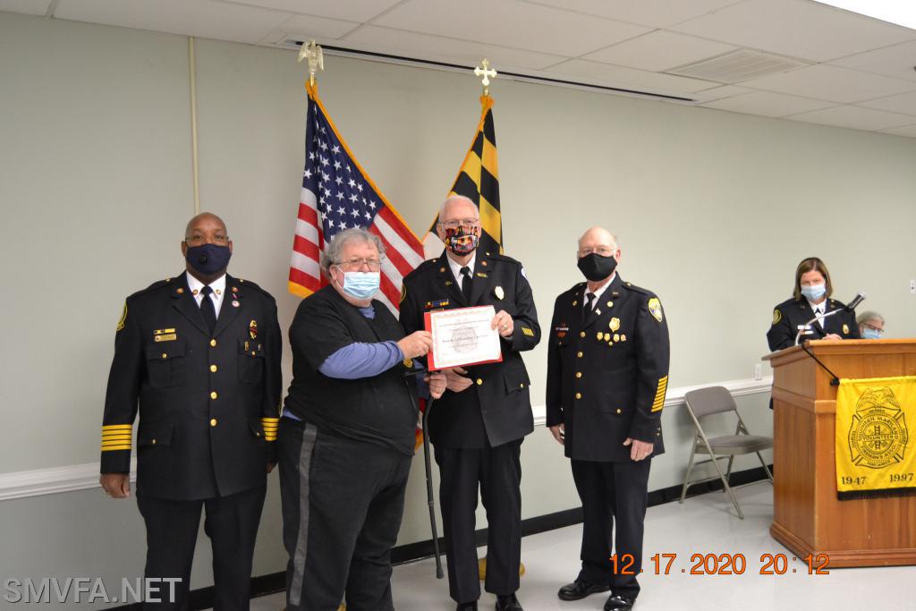 12/17/2020 Awards
at LVFD
HLK
