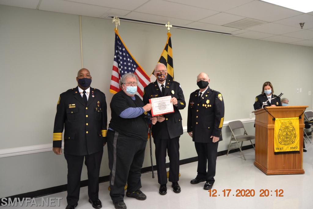 12/17/2020 Awards
at LVFD
HLK