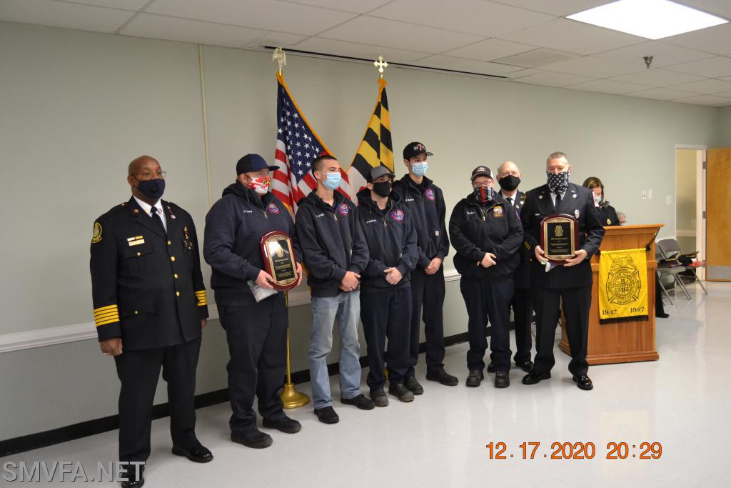 12/17/2020 Awards
at LVFD
HLK