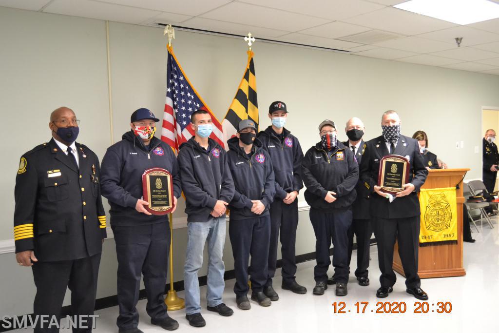 12/17/2020 Awards
at LVFD
HLK