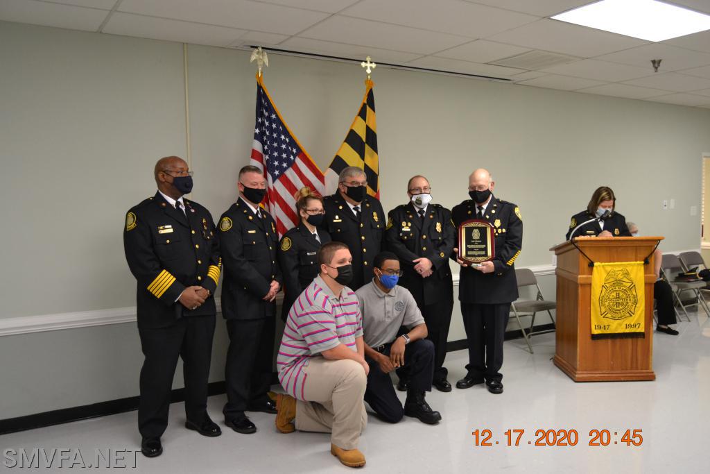 12/17/2020 Awards
at LVFD
HLK