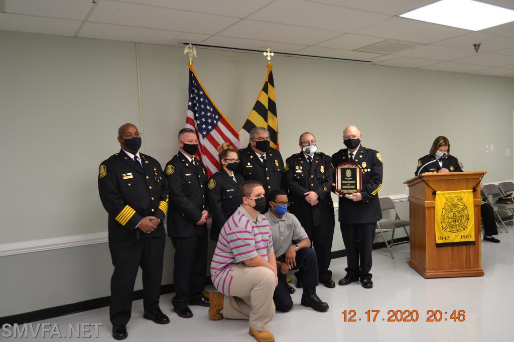 12/17/2020 Awards
at LVFD
HLK