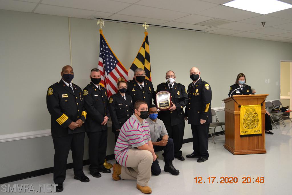 12/17/2020 Awards
at LVFD
HLK