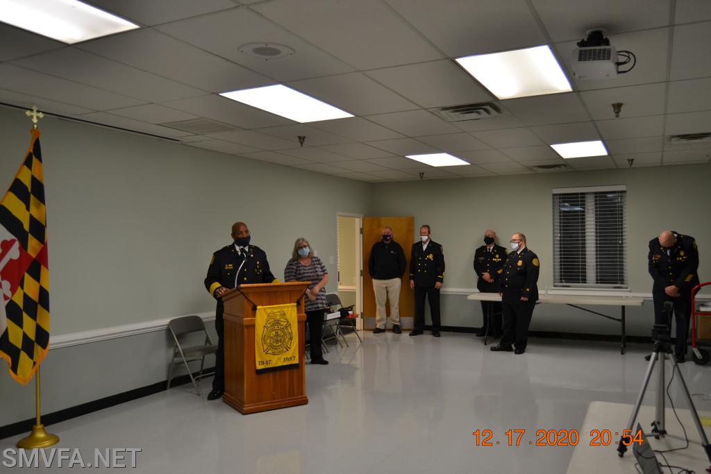12/17/2020 Awards for 2019
at LVFD
HLK
