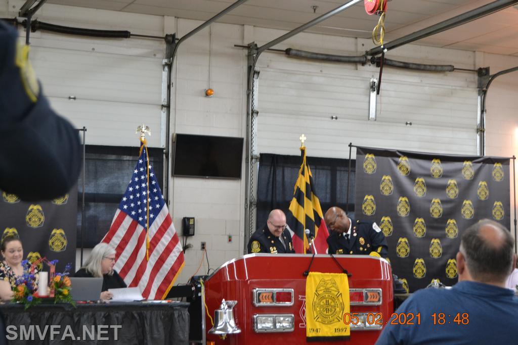 HLK
5/2/2021
2021 Installation of Officers SMVFA