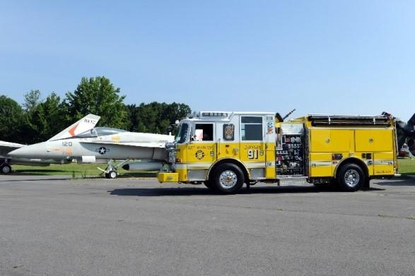 Engine 91, 2010 Pierce Arrow XT Pumper
1500 GPM Pump, 750 Gallon Water Tank

