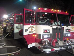 Engine 11

•First due engine
•1996 Pierce Lance
•1250 gpm pump
•Seating for 8
•750 gallon tank
